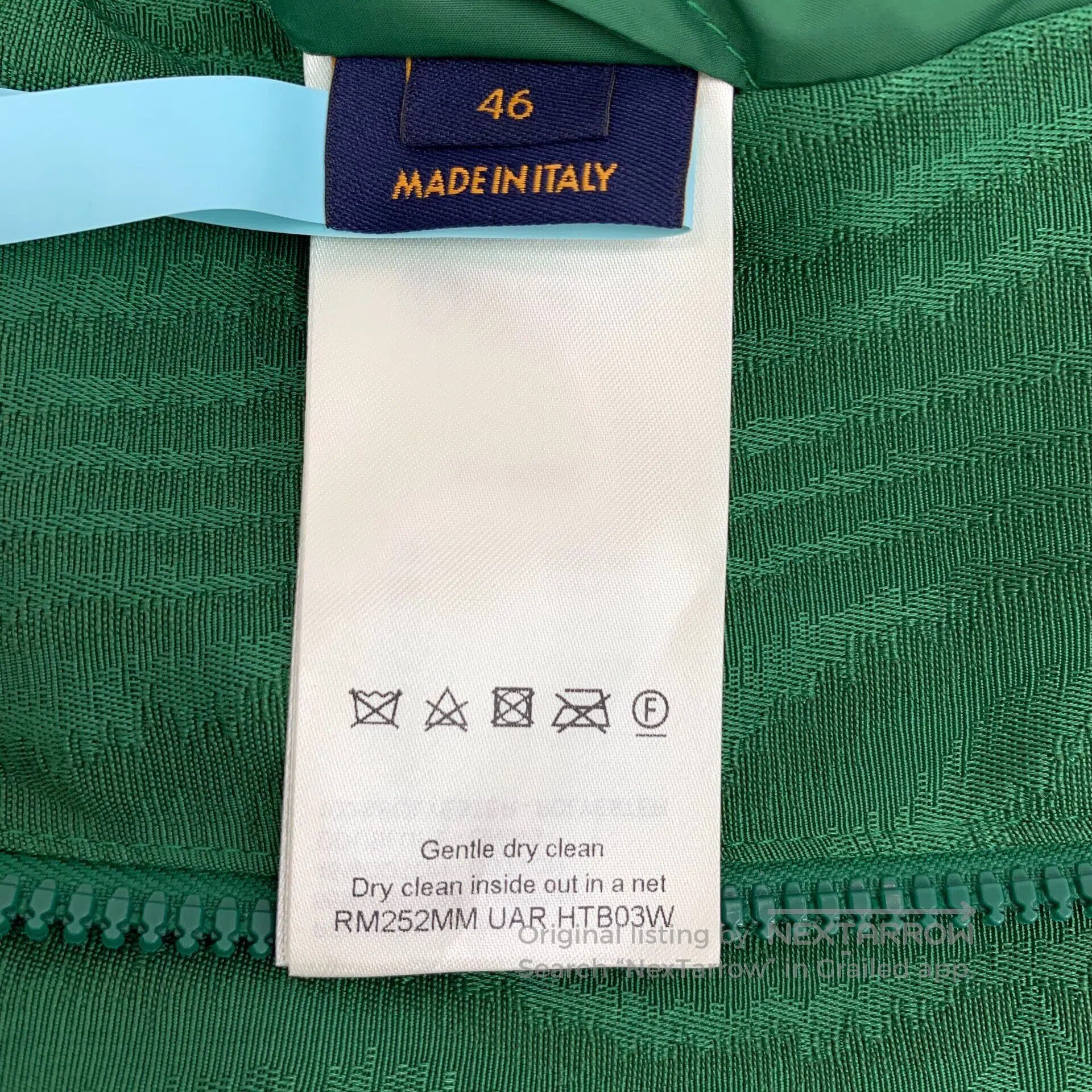 Louis Vuitton Louis Vuitton Green logo badge hooded long-sleeved jacket| Size US S / EU 44-46 / 1 - 8 Thumbnail