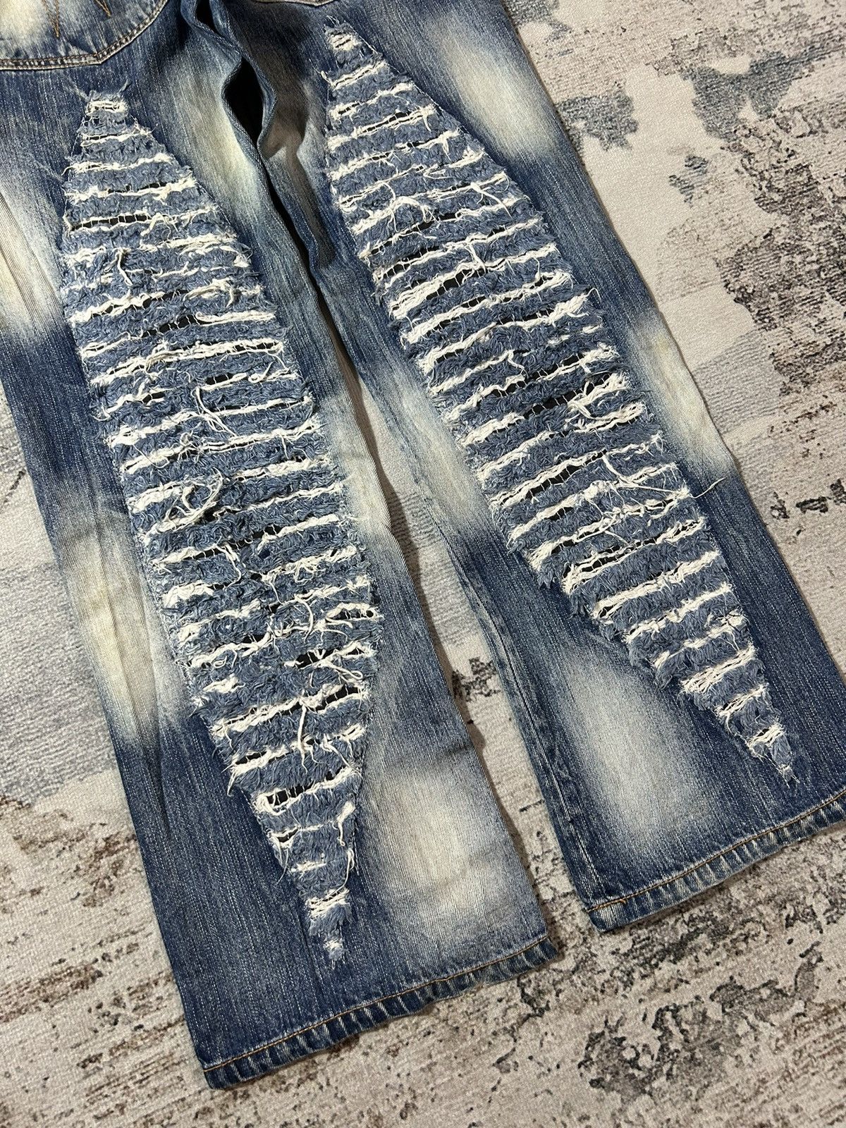 PPFM 2000s Seditionaries Distressed Tough Jeans Smith Size US 31 - 6 Thumbnail