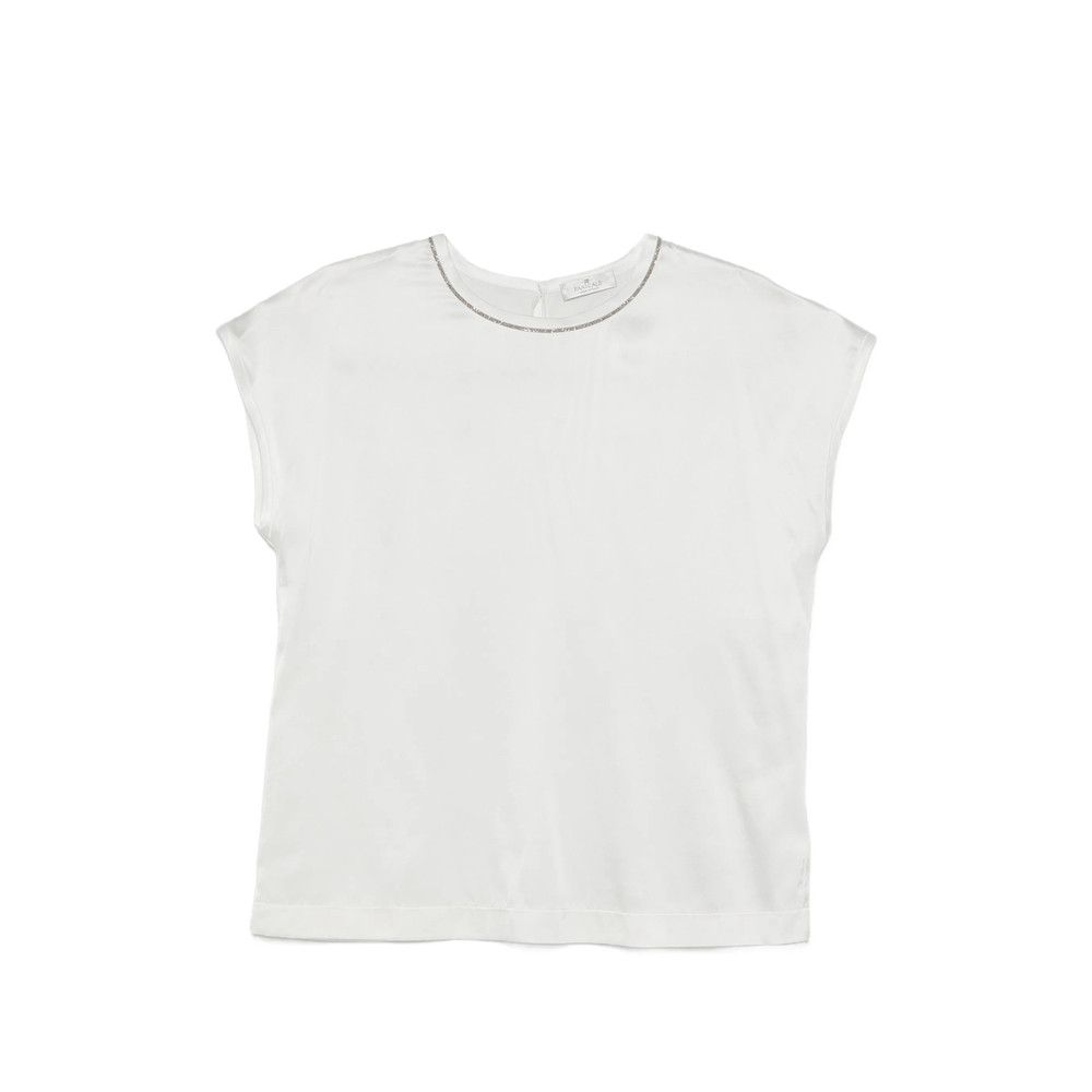Panicale Panicale WHITE Tops - Blouses Size S / US 4 / IT 40 - 1 Thumbnail