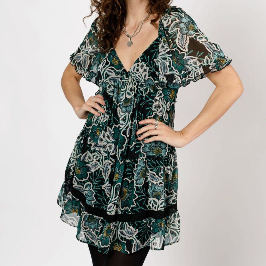 Other NWT B.O.G. Band of the Free Maisie Floral Dress Sz. XS [2] Size XS / US 0-2 / IT 36-38 - 3 Thumbnail