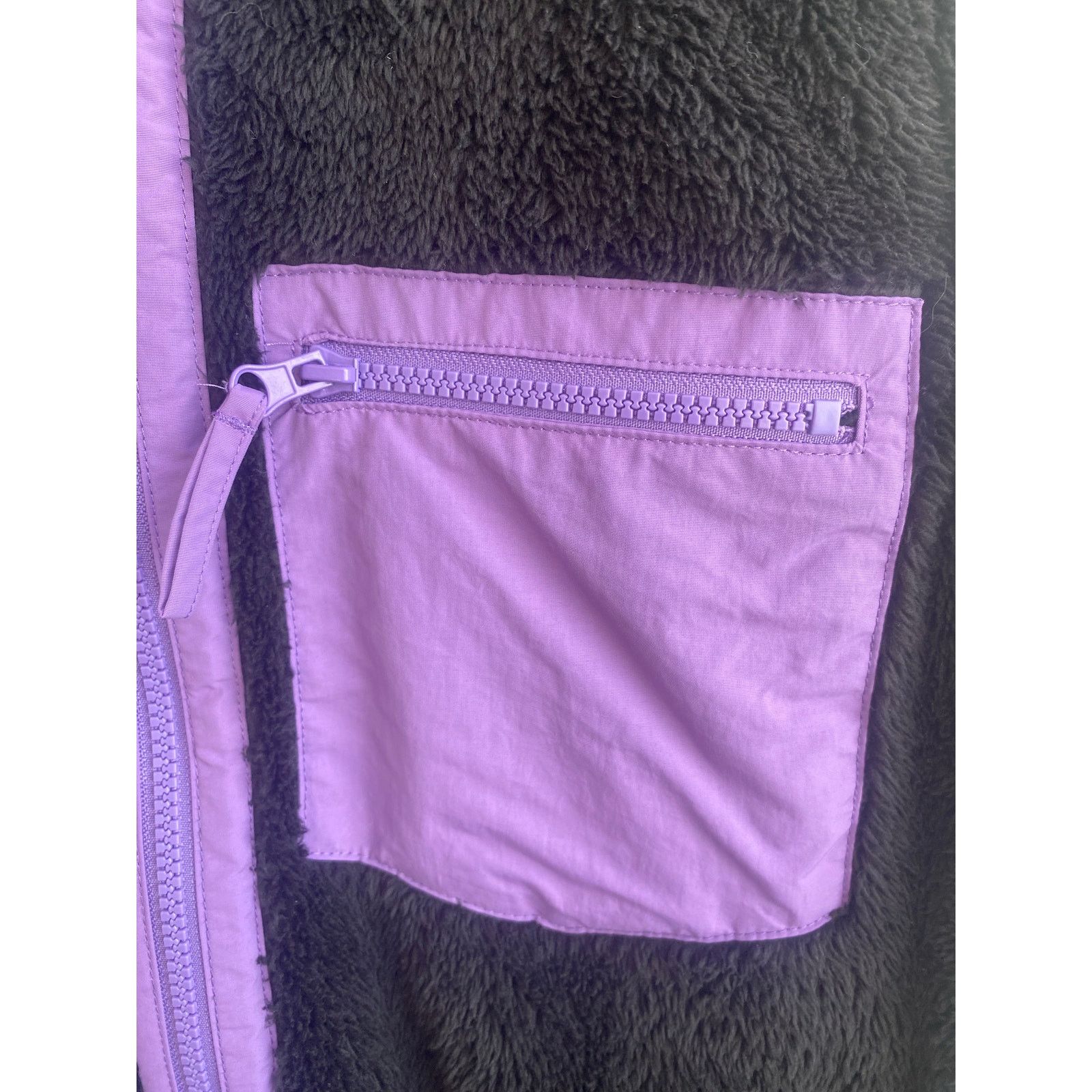 Original Fake Original Use Men's Casual Fleece Vest Size M Black / Purple Size US M / EU 48-50 / 2 - 4 Thumbnail