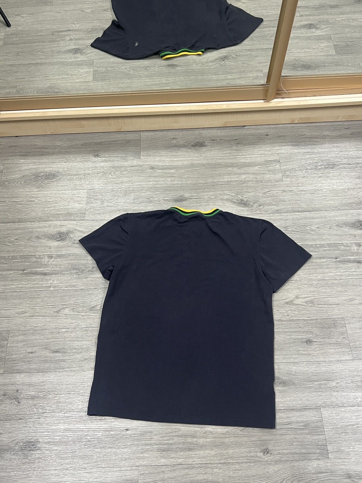 Lacoste Lacoste Men's Ultra-Light Breathable T-Shirt Striped Neck Size US M / EU 48-50 / 2 - 5 Thumbnail