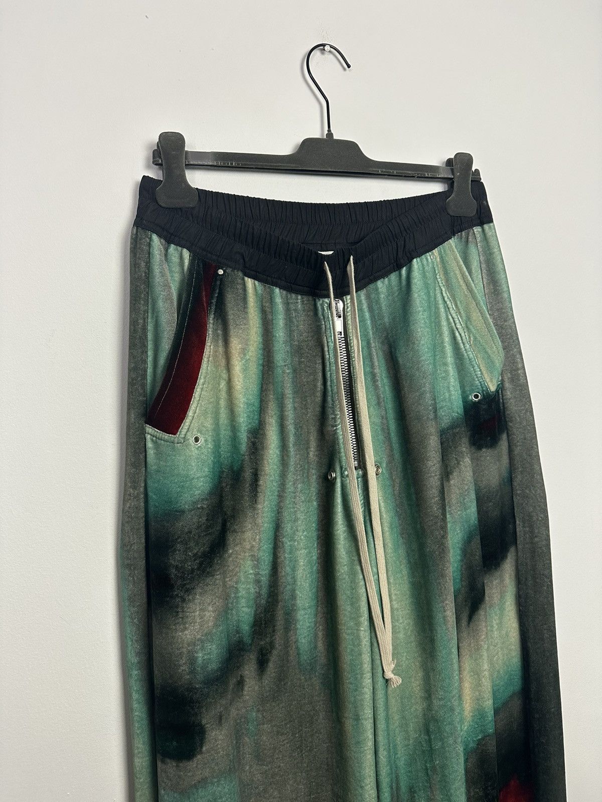 Rick Owens FW22 ‘STROBE’ Velour Pajama Bela Trousers Size US 34 / EU 50 - 4 Thumbnail