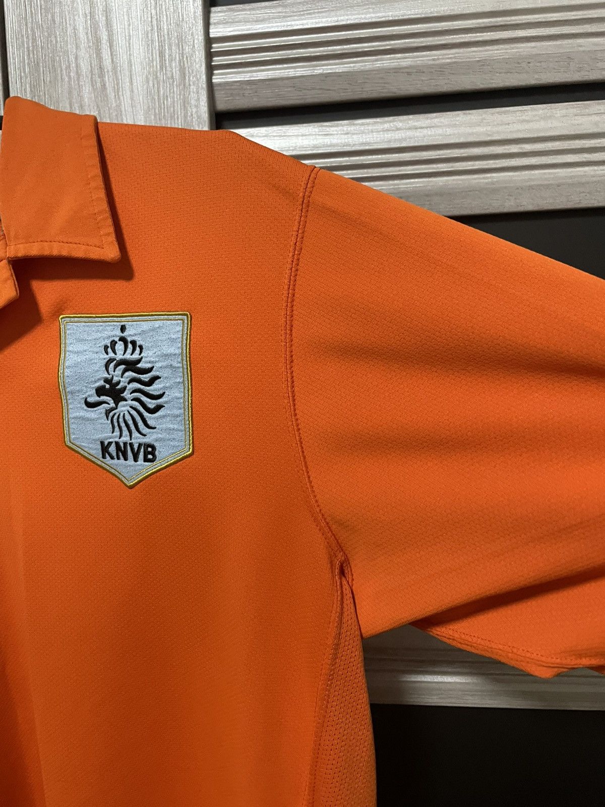 Nike × Vintage Vintage Nike Netherland 2006 2007 Soccer Jersey Home Kit Size US L / EU 52-54 / 3 - 2 Thumbnail