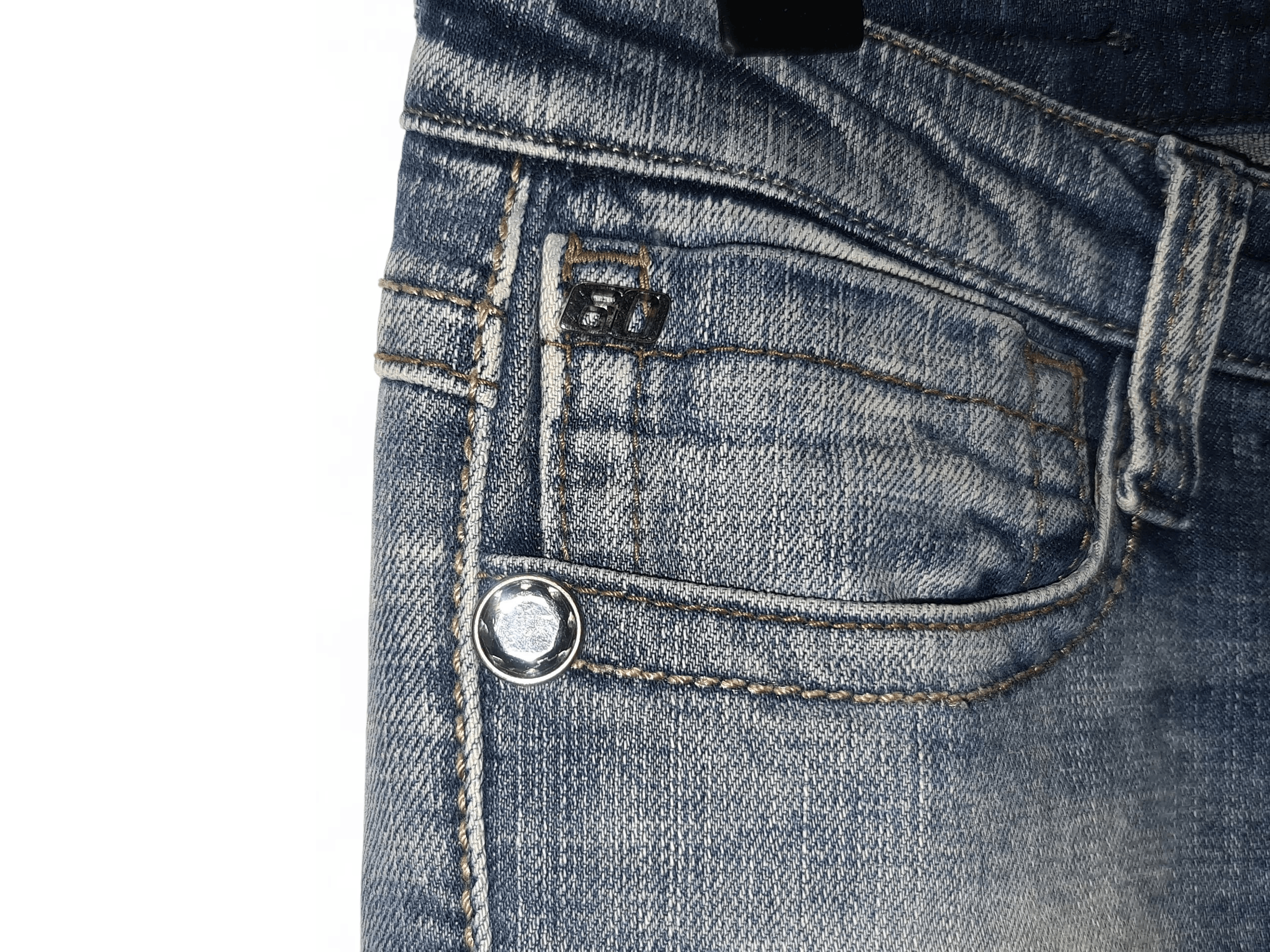 Miss Sixty Vintage Miss Sixty Bootcut Jeans Low Rise Dark Wash Denim Size 28" / US 6 / IT 42 - 8 Thumbnail