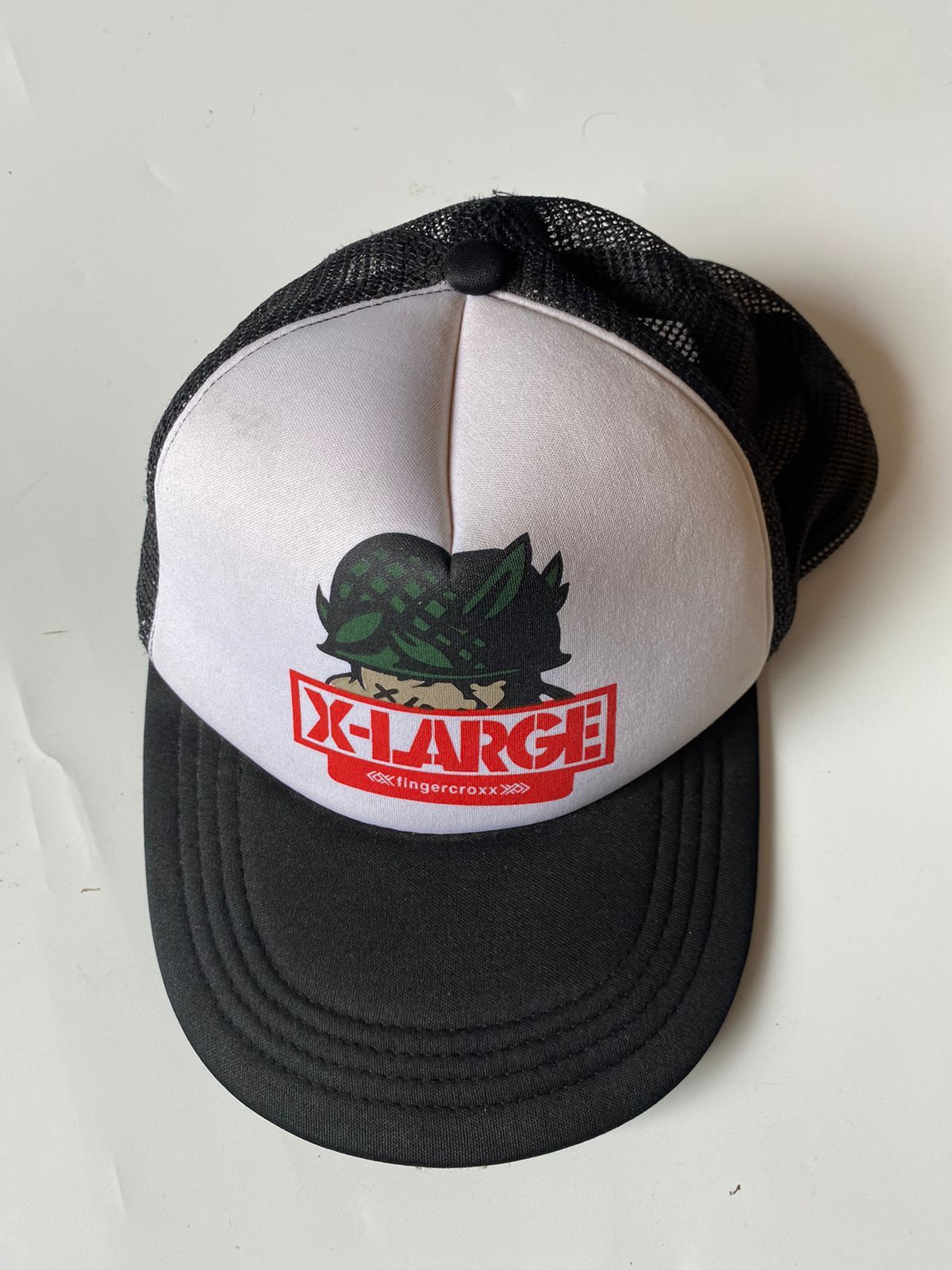 Vintage × Xlarge Trucker Hat Xlarge Fingercrjxx Logo Size ONE SIZE - 2 Thumbnail