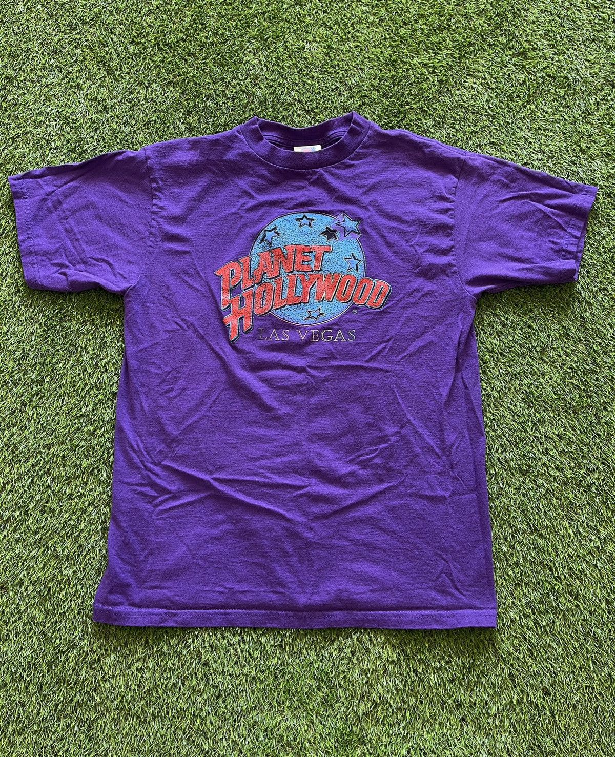 Planet Hollywood Vintage 90s Men’s Planet Hollywood Graphic Tee Made in USA Size US L / EU 52-54 / 3 - 1 Thumbnail
