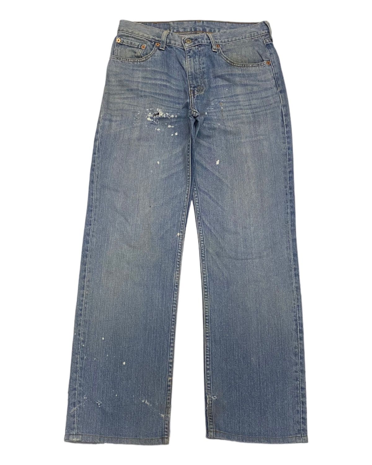 VINTAGE LEVIS 533 DISTRESSED DENIM JEANS