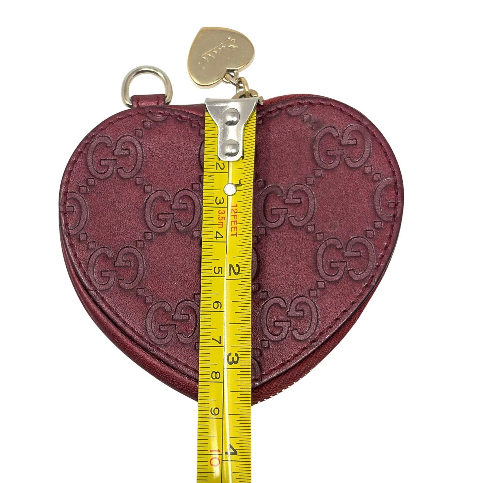 Gucci Gucci Heart Zipper Wallet Size ONE SIZE - 9 Thumbnail