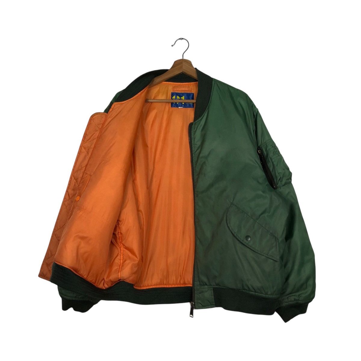 Japanese Brand Vintage Reversible Bomber Jacket Plus One Issey Miyake Ma-1 Size US M / EU 48-50 / 2 - 12 Thumbnail