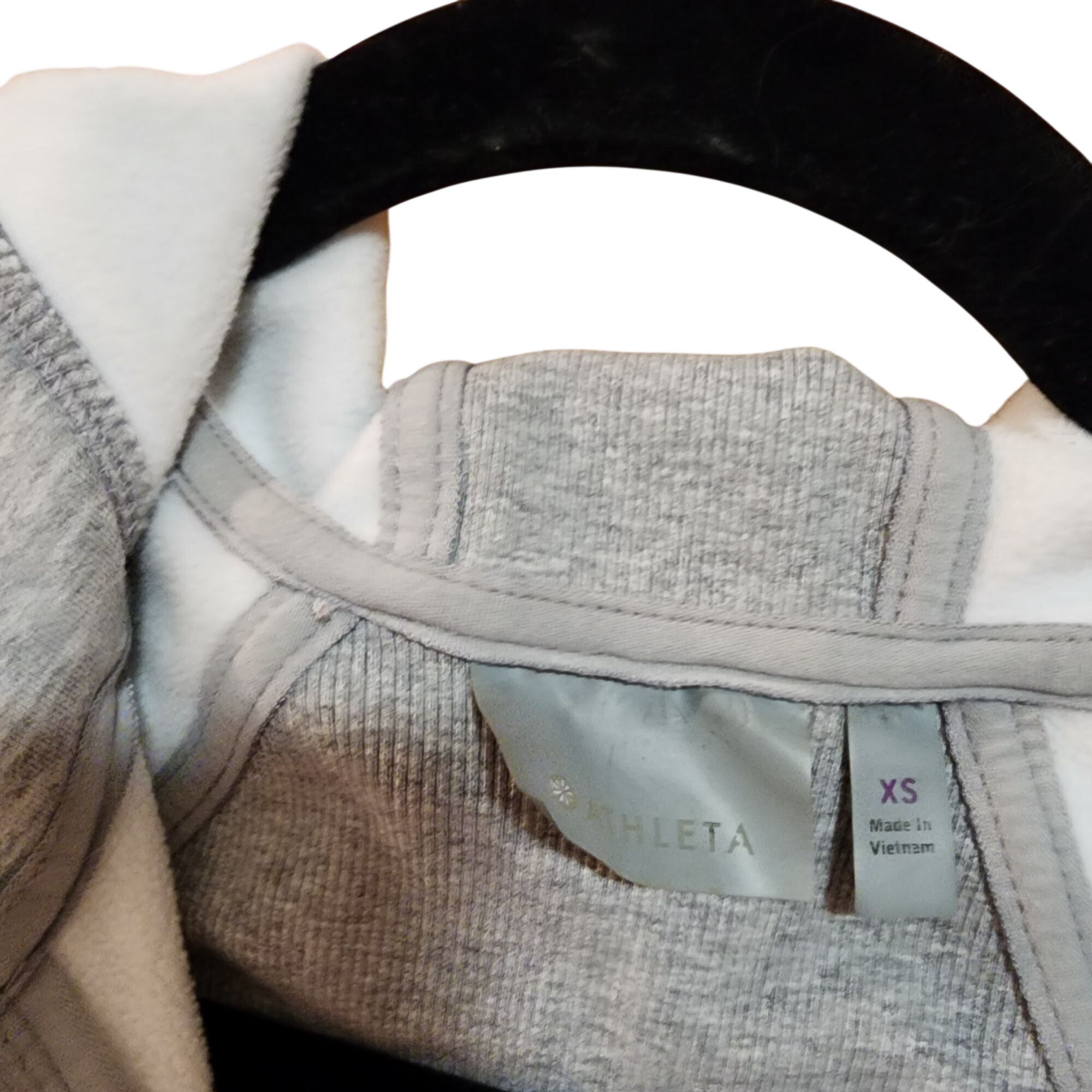 Athleta Athleta Gray Cat Zip Up Hoodie Womens Size XS Size XS / US 0-2 / IT 36-38 - 3 Thumbnail