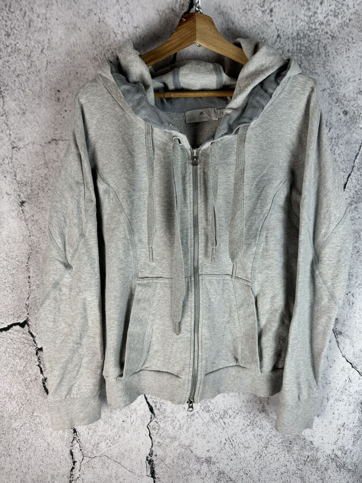 Adidas × Stella McCartney Stella McCartney Adidas avant garde zip hoodie Size L / US 10 / IT 46 - 1 Thumbnail