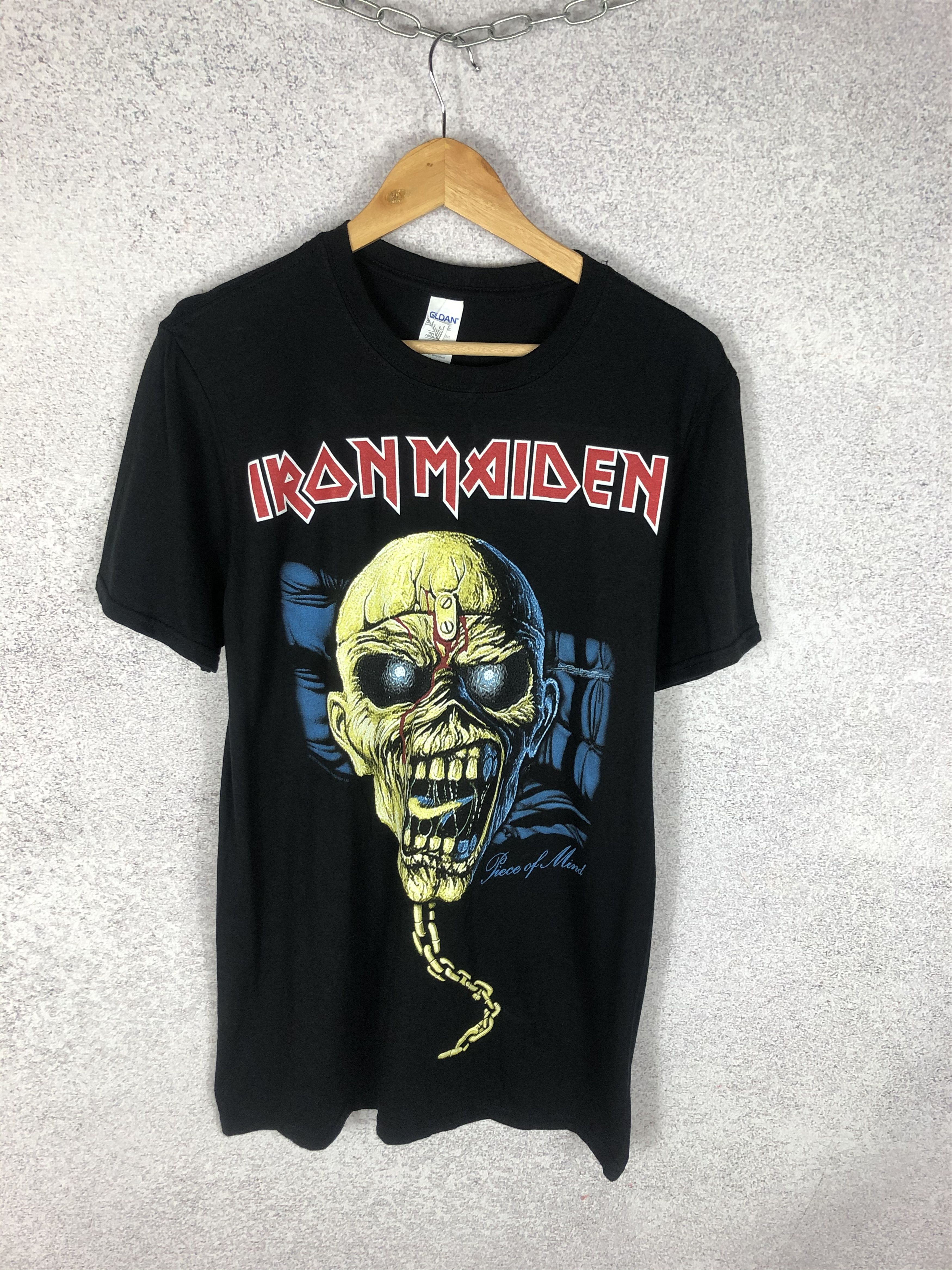 Band Tees Iron Maiden Pice of Mind Band Tee Rock T-Shirt Size US M / EU 48-50 / 2 - 1 Thumbnail