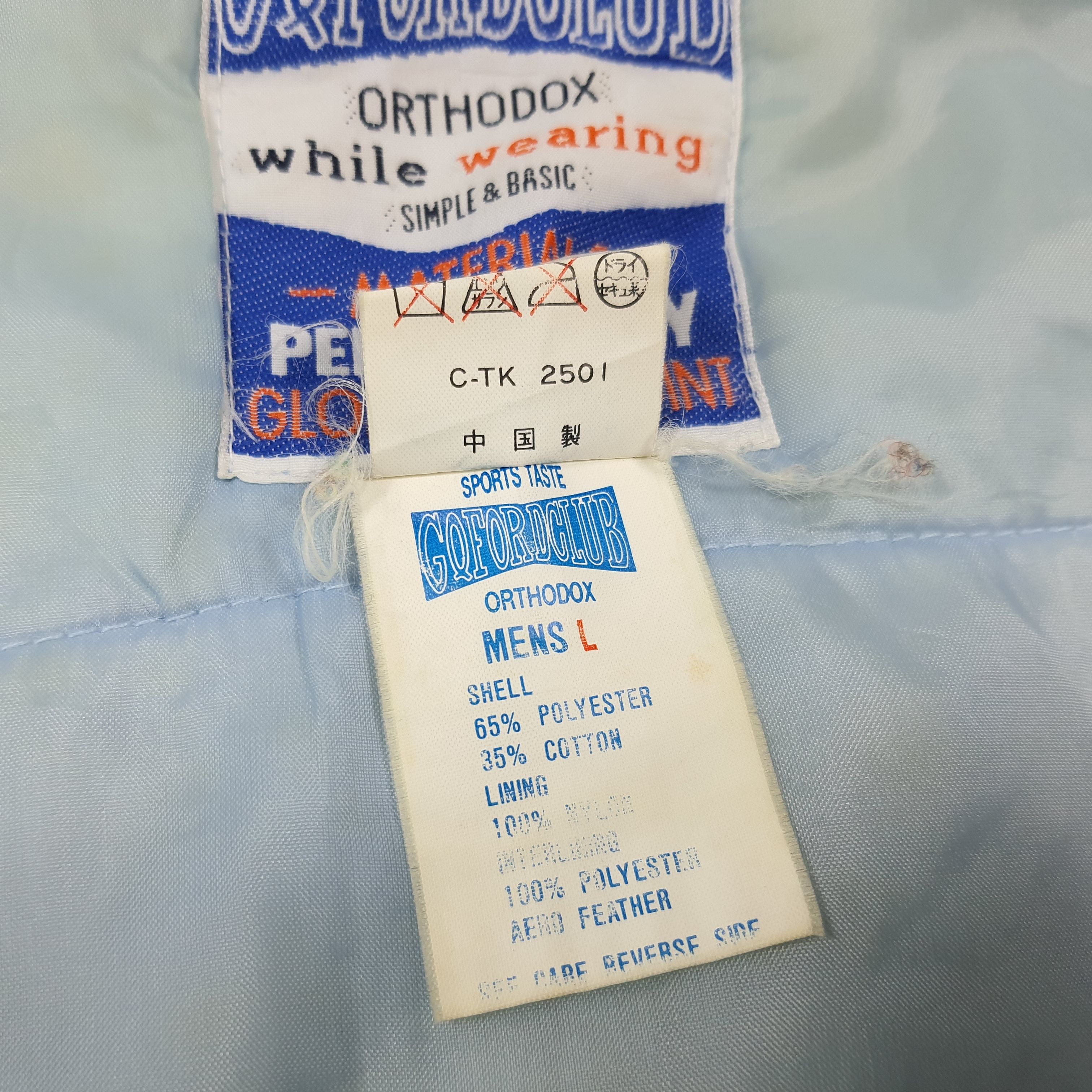 Vintage Vtg 90s GQford Club Team Sport Parka Jacket NYC C284N4 Size US L / EU 52-54 / 3 - 9 Thumbnail