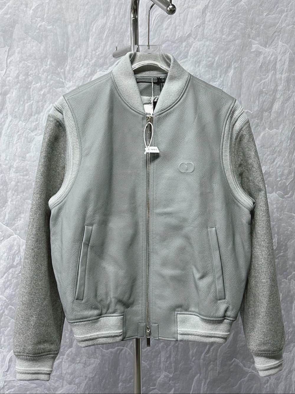Dior Dior CD Icon Leather Bomber Jacket Size 52 Size US L / EU 52-54 / 3 - 1 Thumbnail