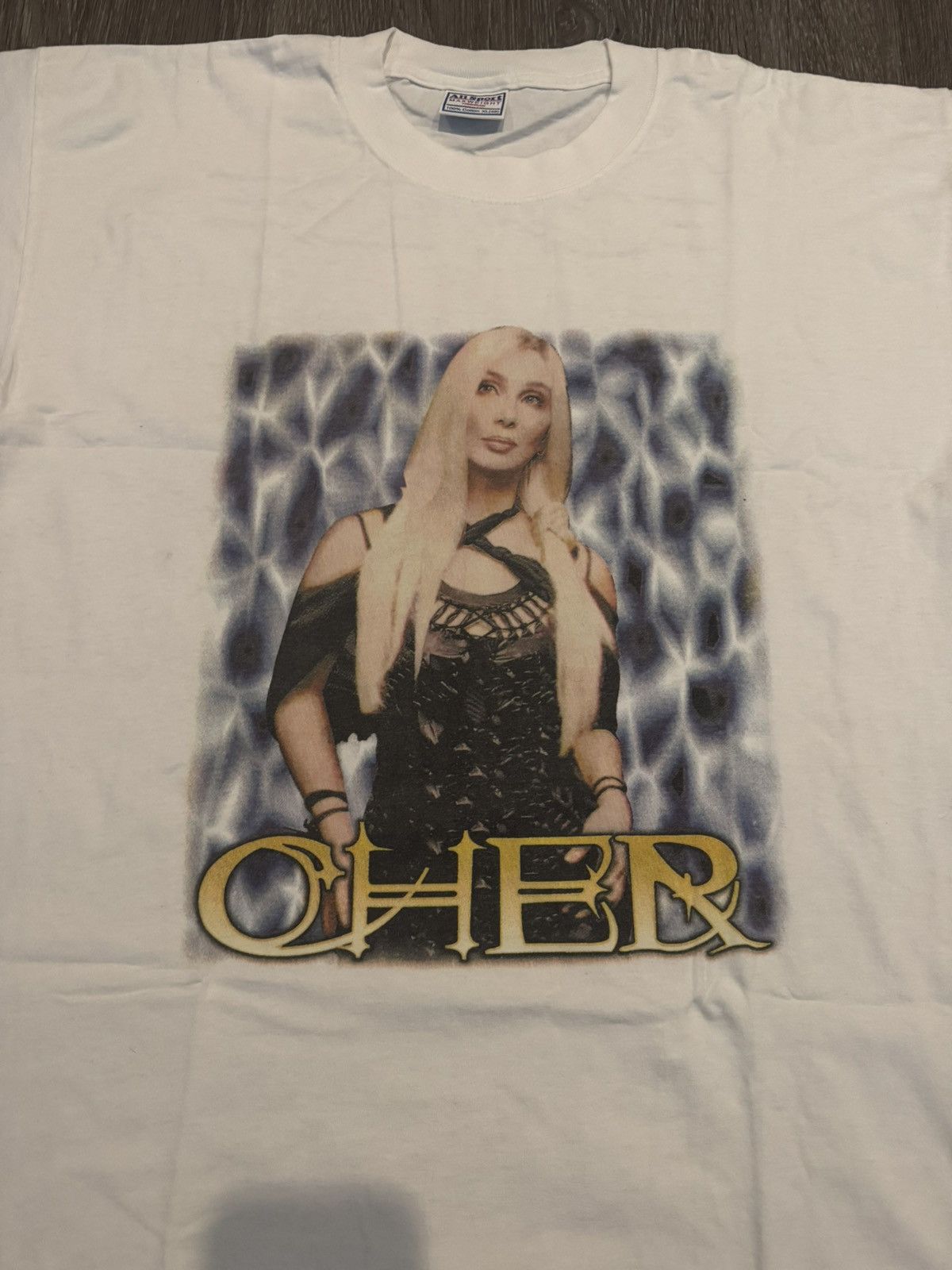 Vintage Cher Chrome Hearts Jeans 2002 Tour Tee XL Size US XL / EU 56 / 4 - 6 Thumbnail