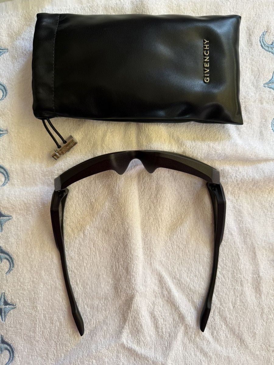 Givenchy Givenchy Giv Cut Geometric Sunglasses Black Silver GV40049I Size ONE SIZE - 10 Thumbnail