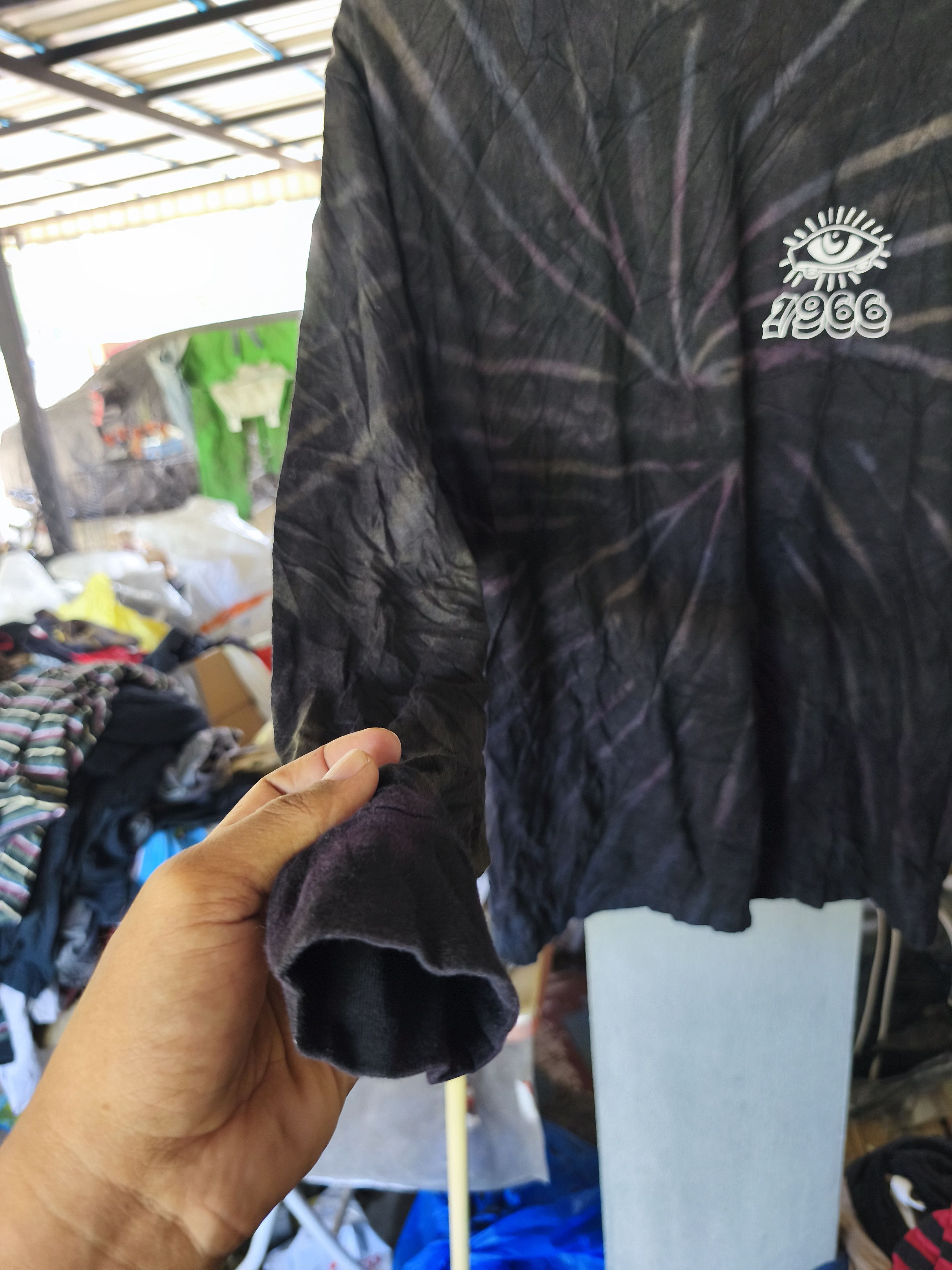 Vans Vans Black tie dye long sleeve t shirt Medium Size US M / EU 48-50 / 2 - 3 Thumbnail