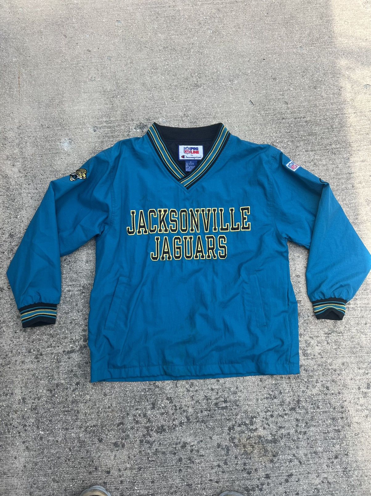 Champion NFL baseball Windbreaker (Jaguars) Size US XL / EU 56 / 4 - 2 Thumbnail
