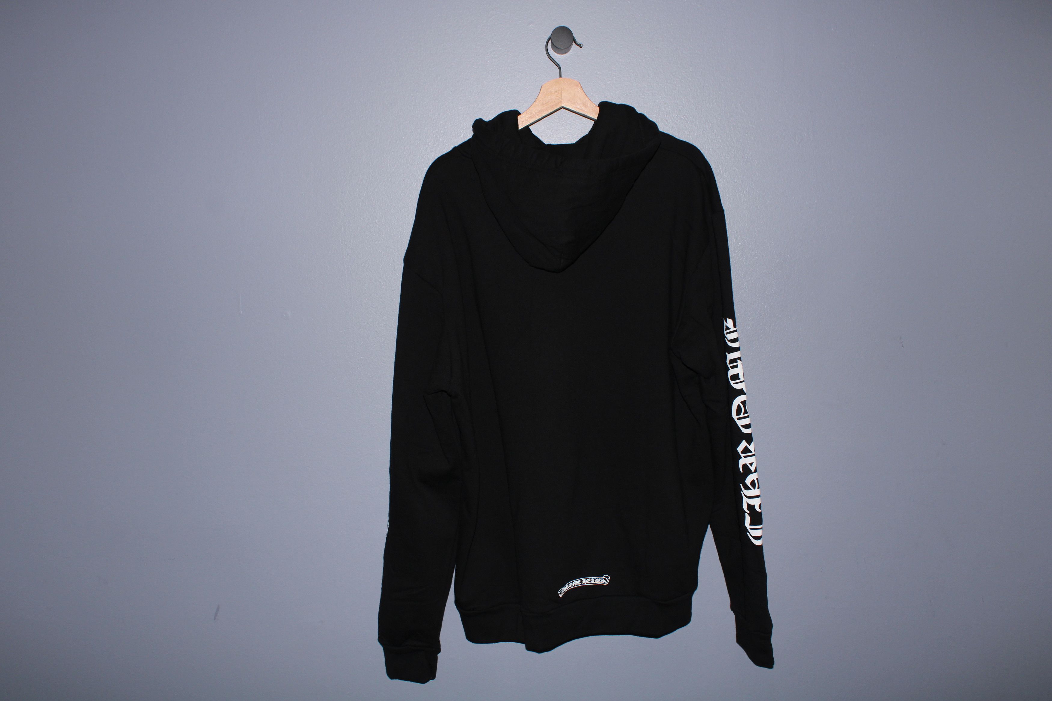 Chrome Hearts CHROME HEARTS 1998 VERTICAL LOGO ONLINE HOODIE Size US XXL / EU 58 / 5 - 2 Thumbnail