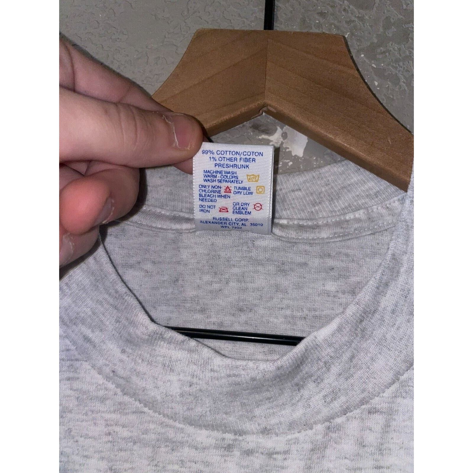 Jerzees Vintage Test Print Shirt Grand Canyon Teton Moose Tee VTG L Size US L / EU 52-54 / 3 - 8 Thumbnail