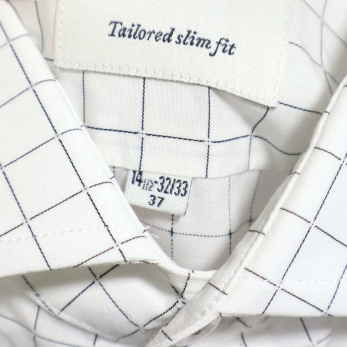 Ben Sherman Ben Sherman Slim Fit Striped White Button Up Shirt Men 32/33 37 Long Sleeve Cotton Shirt Size US XS / EU 42 / 0 - 6 Thumbnail