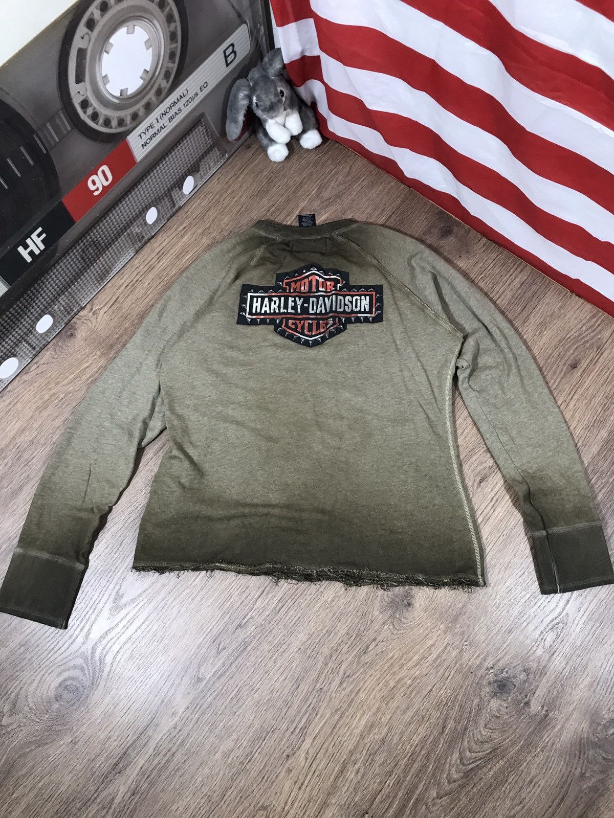 Harley Davidson Harley Davidson Sweatshirt Metal Big Logo Size US XL / EU 56 / 4 - 1 Thumbnail