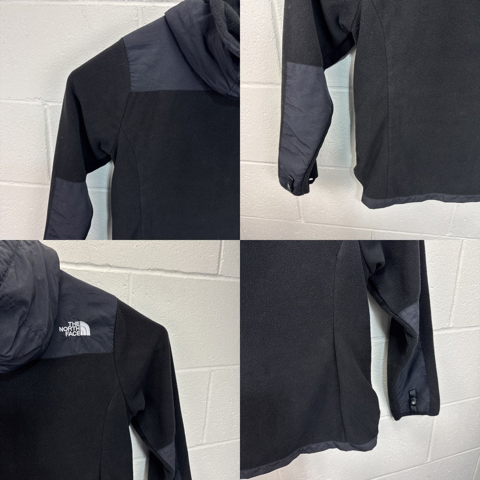 The North Face The North Face Denali Hooded Full Zip Jacket Women’s Medium Black Fleece Jacket Size M / US 6-8 / IT 42-44 - 9 Thumbnail