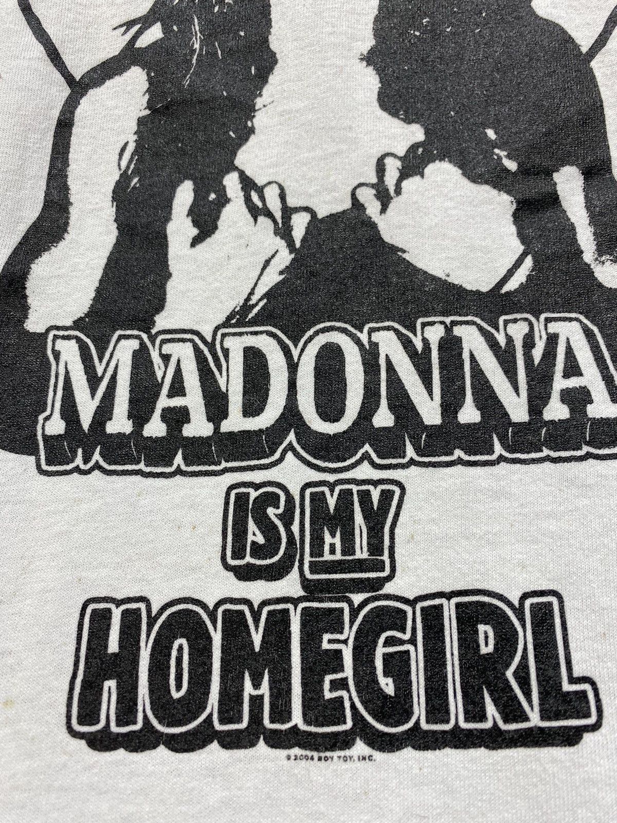 Band Tees × Vintage Vintage MADONNA IS MY HOMEGIRL 2004 T Shirt Size US L / EU 52-54 / 3 - 13 Thumbnail
