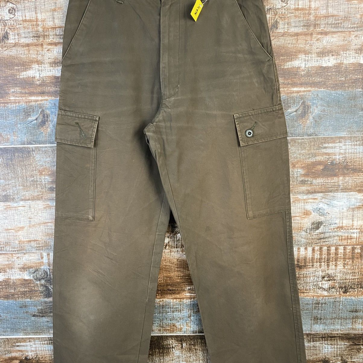 Vintage DL Unique Clothing Warehouse Brown Cargo Pants #C976 Size US 27 - 5 Thumbnail