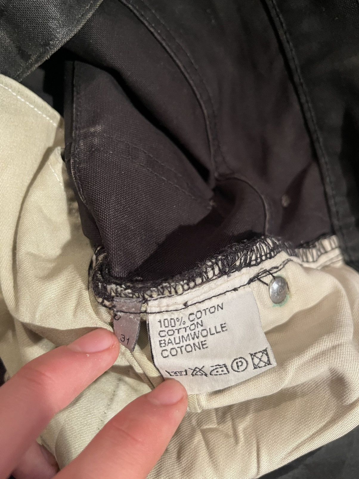 Dior Dior Homme AW03 Black Lusters Size US 31 - 7 Thumbnail