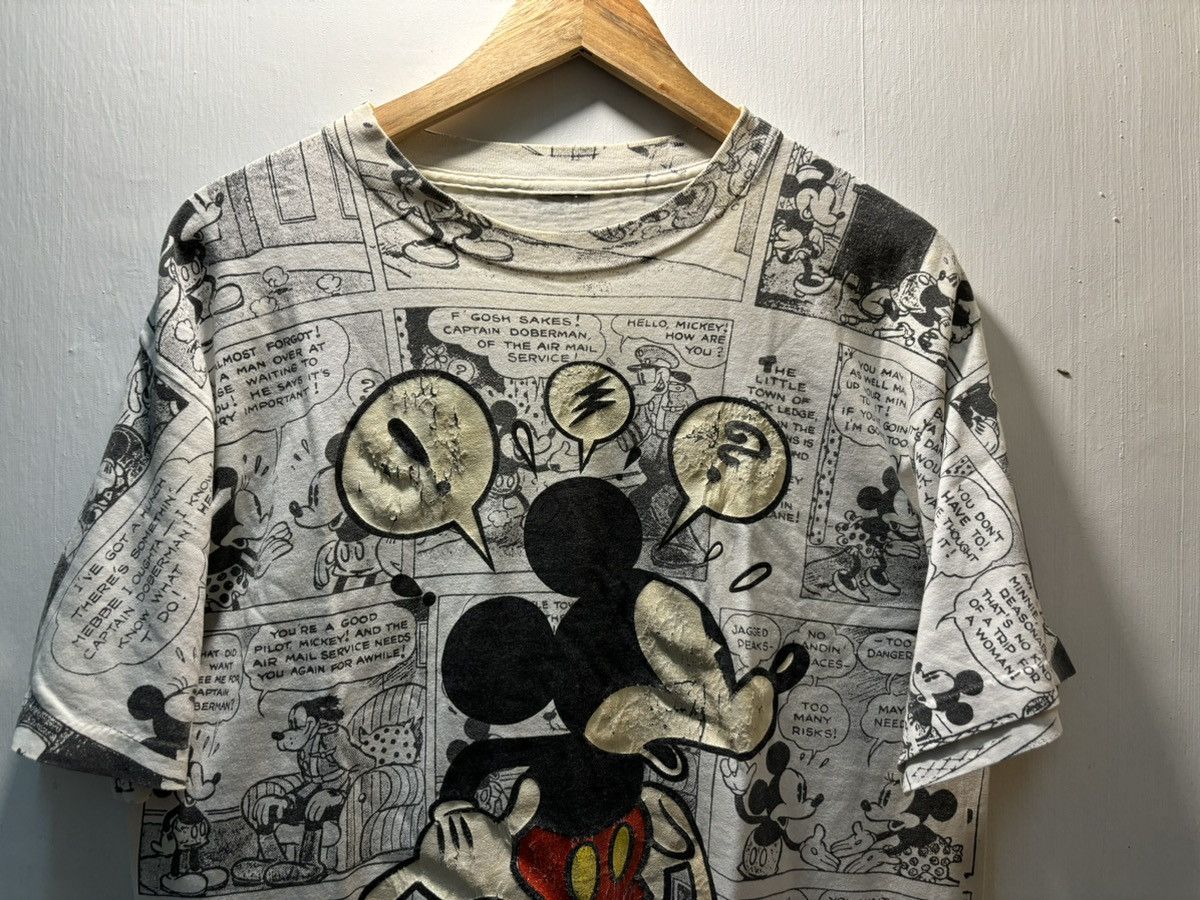 Mickey Mouse × Vintage VINTAGE VTG Mickey Mouse Fullprint Size US L / EU 52-54 / 3 - 2 Thumbnail