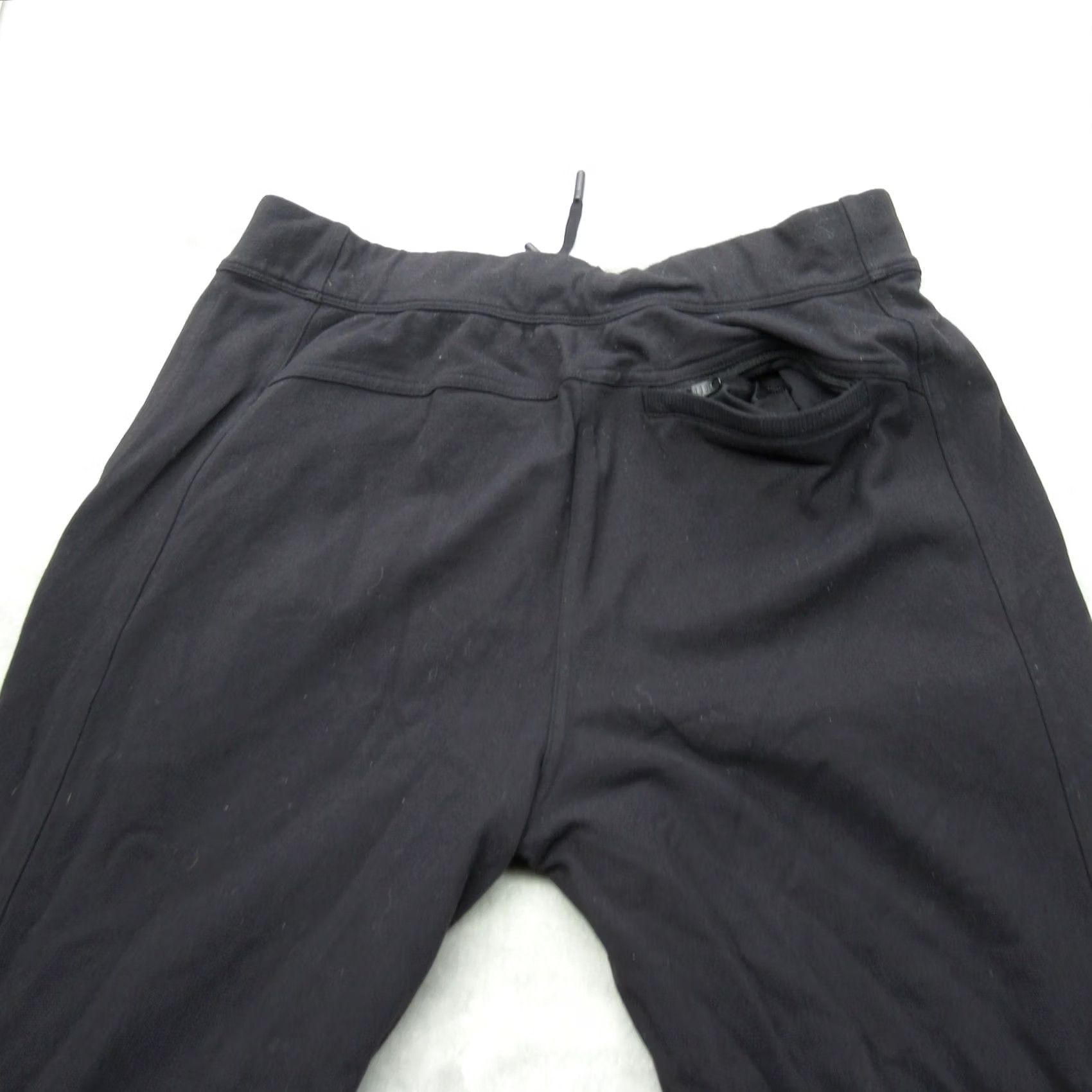 Lululemon Lululemon Pants Mens Medium Black Heavyweight Drawstring Waist Athletic 30x33 Size US 31 - 6 Thumbnail