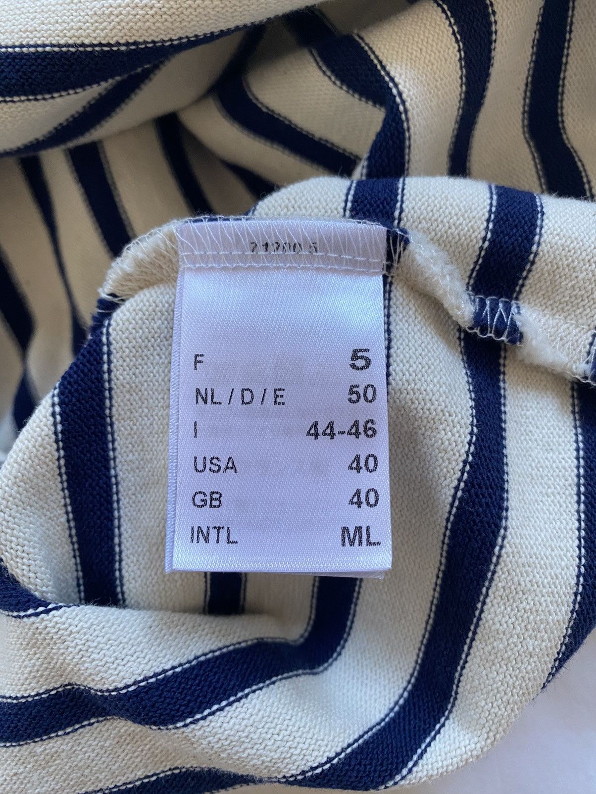 Saint James Breton Stripe LS Tee (Ouessant Loose) Size US M / EU 48-50 / 2 - 5 Thumbnail