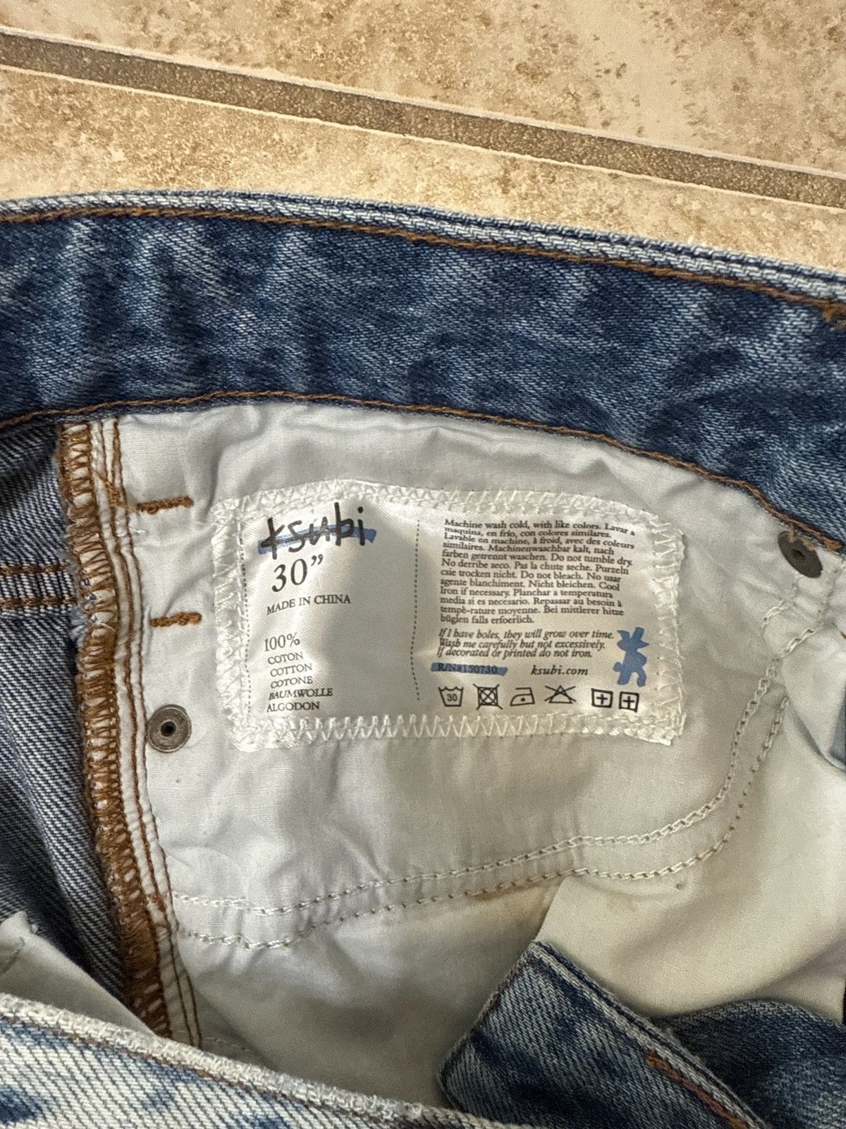 Ksubi Ksubi wolf short 1999 city higy Size US 30 / EU 46 - 3 Thumbnail
