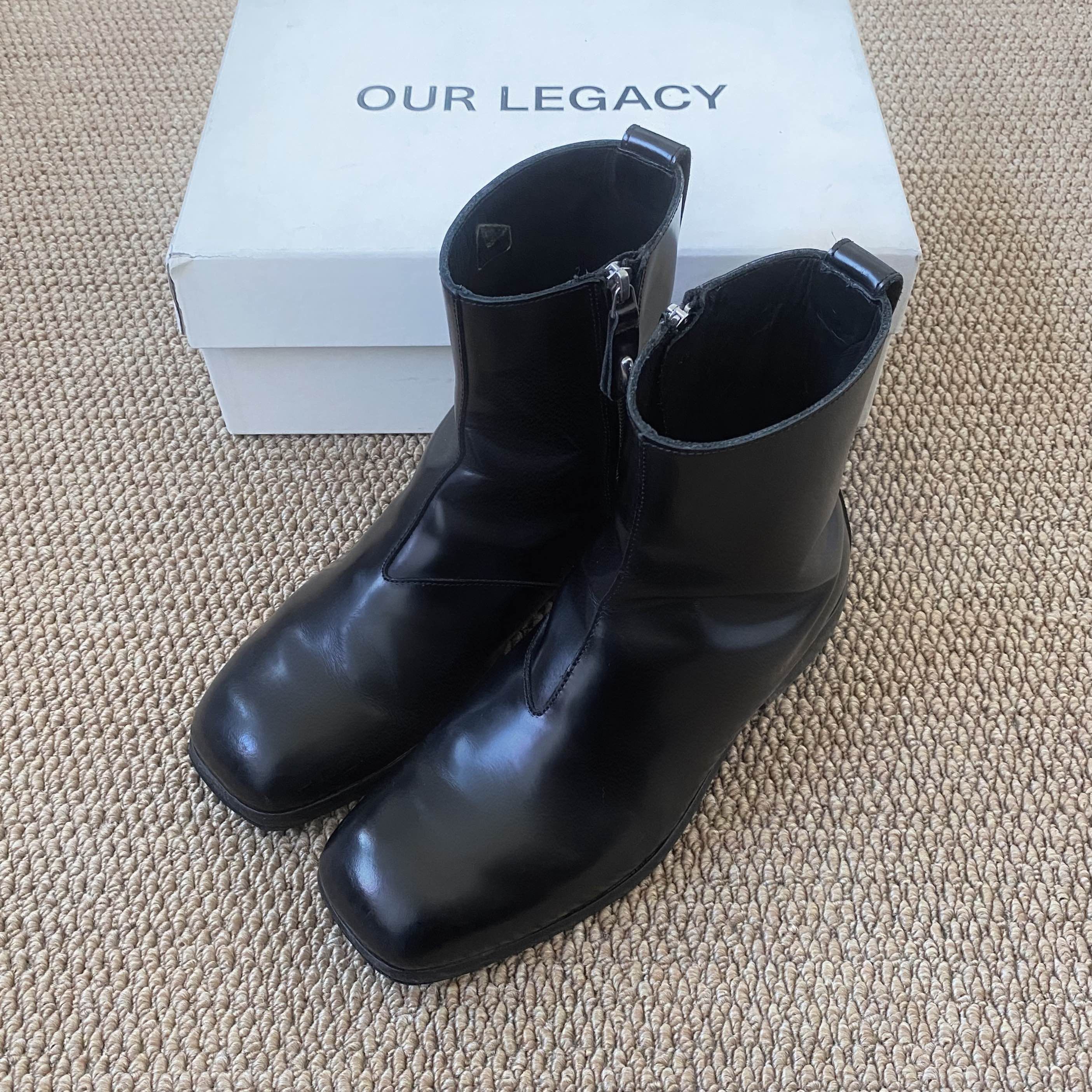 Our Legacy Our Legacy Cuban Boots Black EU42 | Grailed