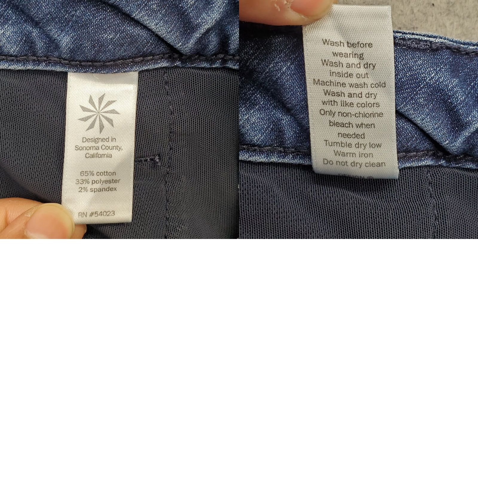 Athleta Athleta Womens 4 Blue Denim Skinny Jeans Stretch 5-Pocket Casual Regular Inseam 29" Size 27" / US 4 / IT 40 - 8 Thumbnail