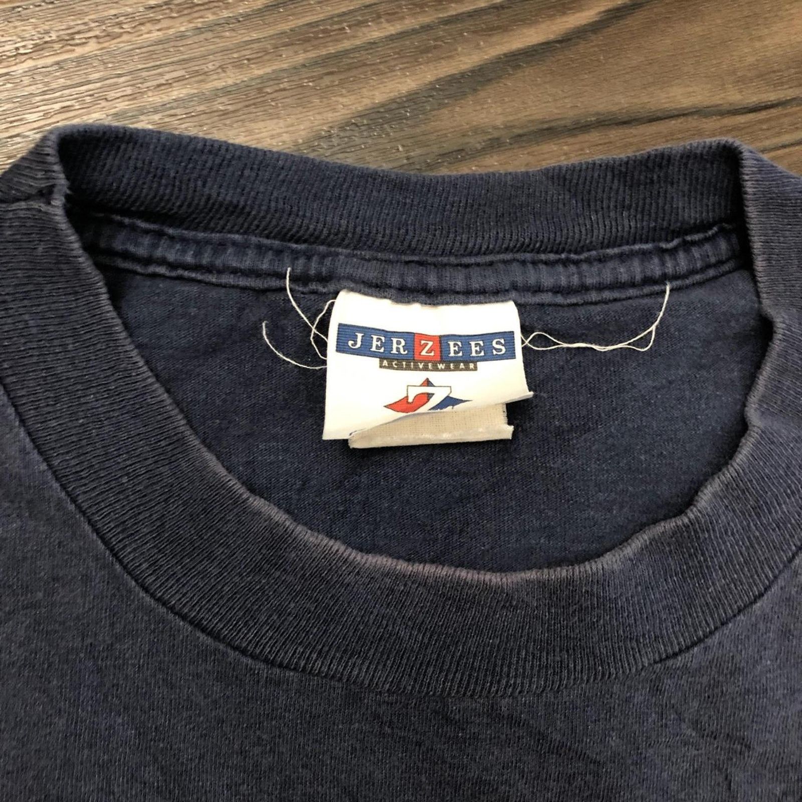 Jerzees Navy ‘Schmitty’s’ Graphic Number Tee Size US XL / EU 56 / 4 - 4 Thumbnail