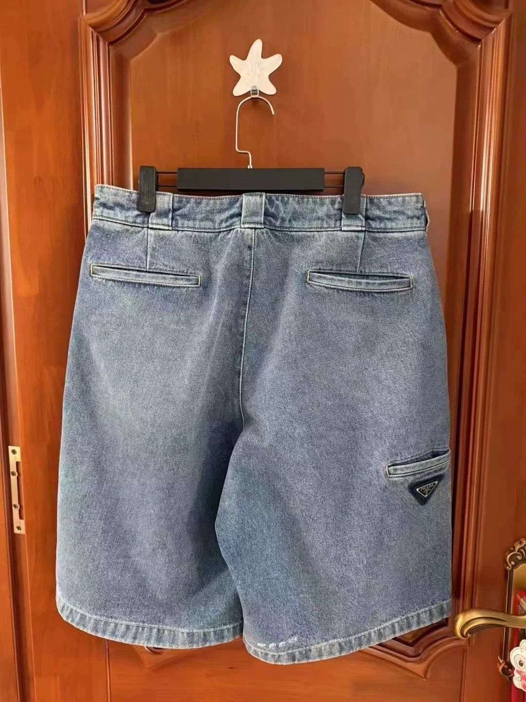 Prada Prada Triangle Logo Blue Jeans Size 50 Size US 34 / EU 50 - 1 Thumbnail