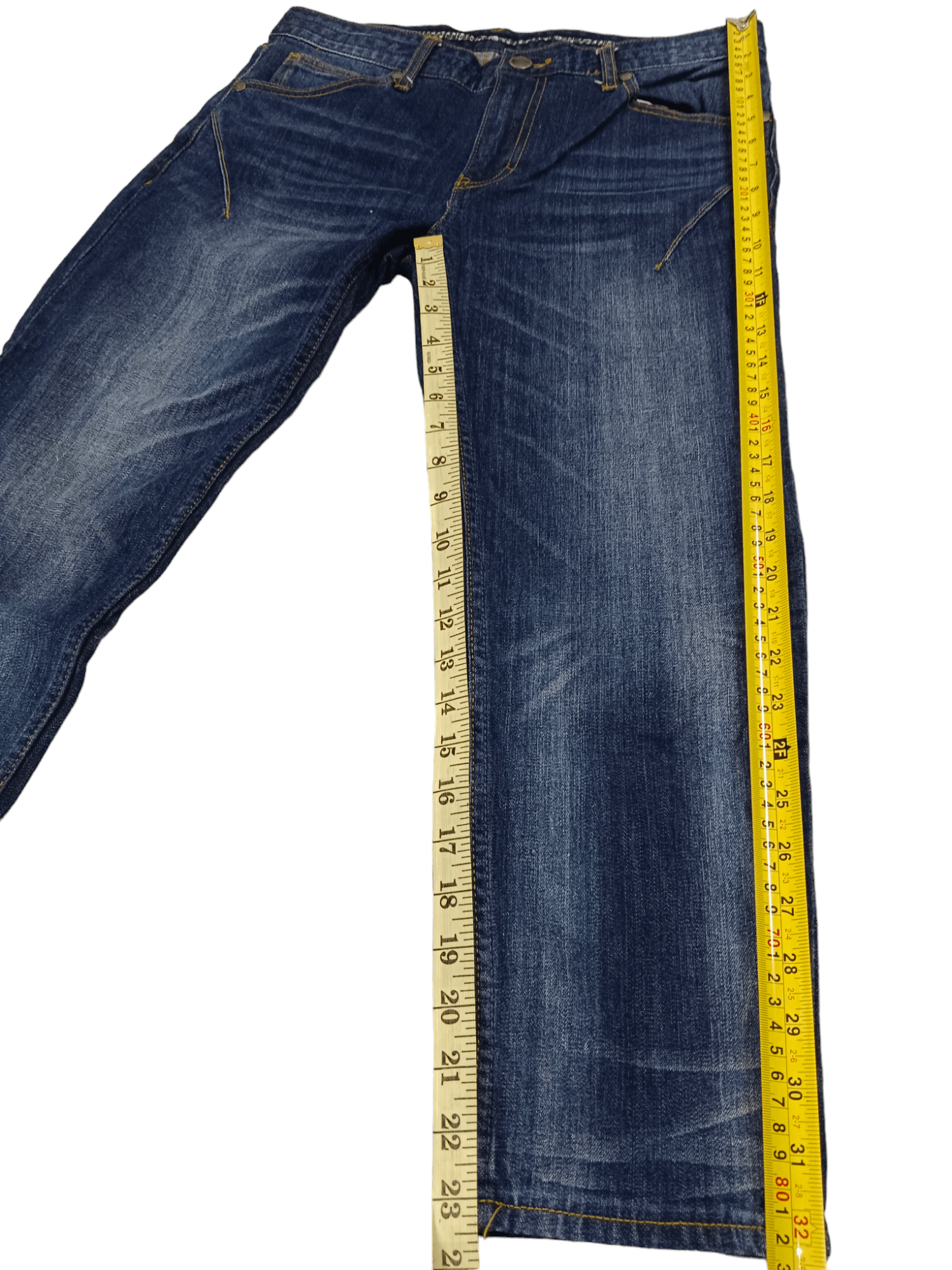 Number (N)ine Punk!!!💥Number (N)ine Cropped Denim Size US 31 - 7 Thumbnail