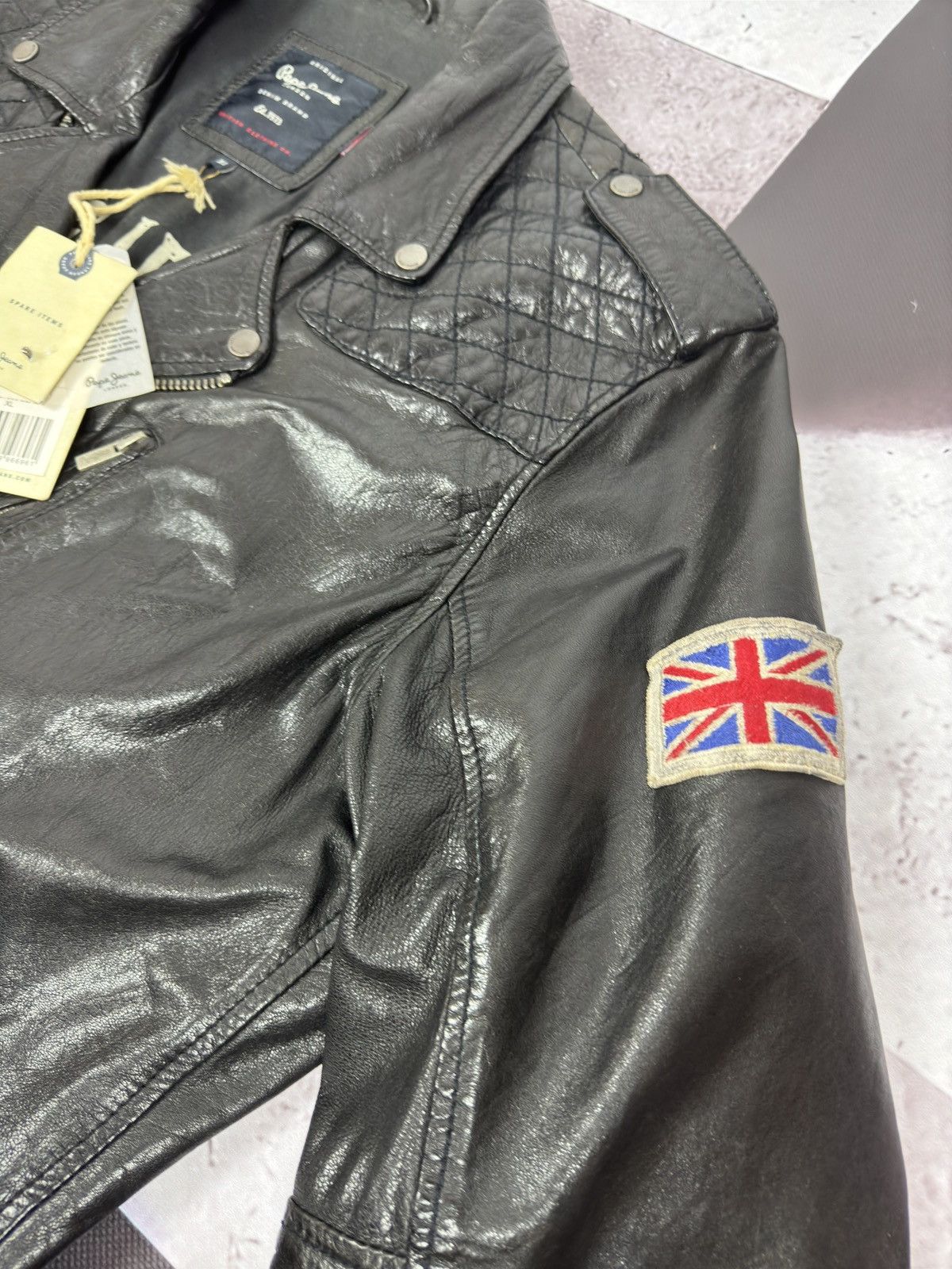 Other × Pepe Jeans × Vintage Pepe Jeans Lather Jacket Size US XL / EU 56 / 4 - 10 Thumbnail