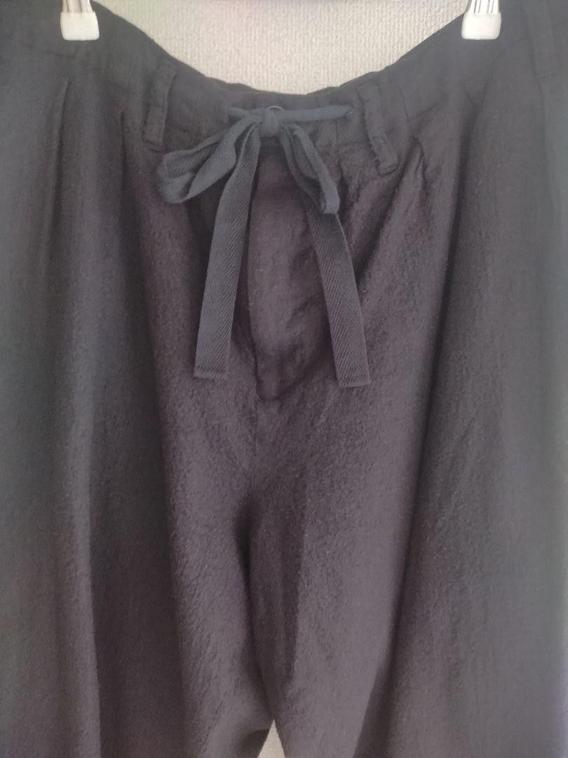 Yohji Yamamoto Yohji Yamamoto Pour Homme/Wool/Black Balloon Pants Size US 36 / EU 52 - 2 Thumbnail