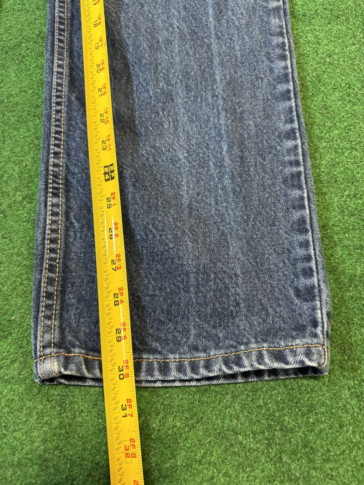 Levi's Vintage Clothing × Vintage Vintage Levi’s 505 USA MADE Regular Fit Straight Leg Jeans Size US 36 / EU 52 - 8 Thumbnail