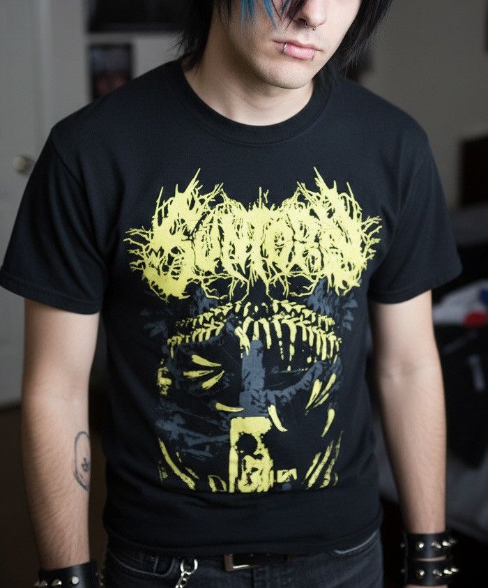 Gildan Official Suntorn A Necessary Waste Deathcore Metal T-Shirt Size US M / EU 48-50 / 2 - 1 Thumbnail