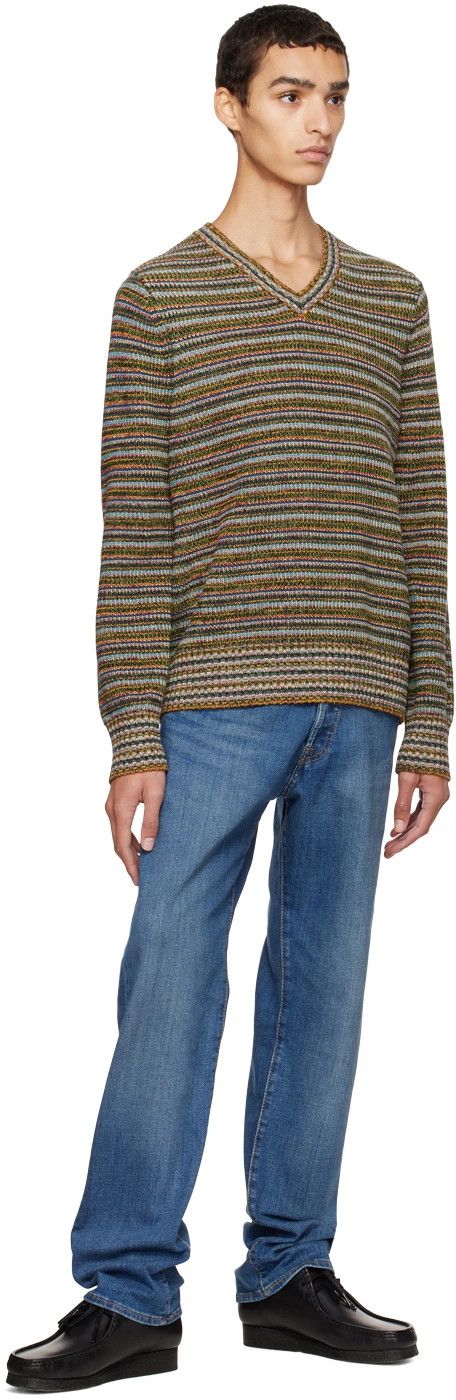 Acne Studios $320 - Vagn Multi Stripe Knit Size US S / EU 44-46 / 1 - 5 Thumbnail