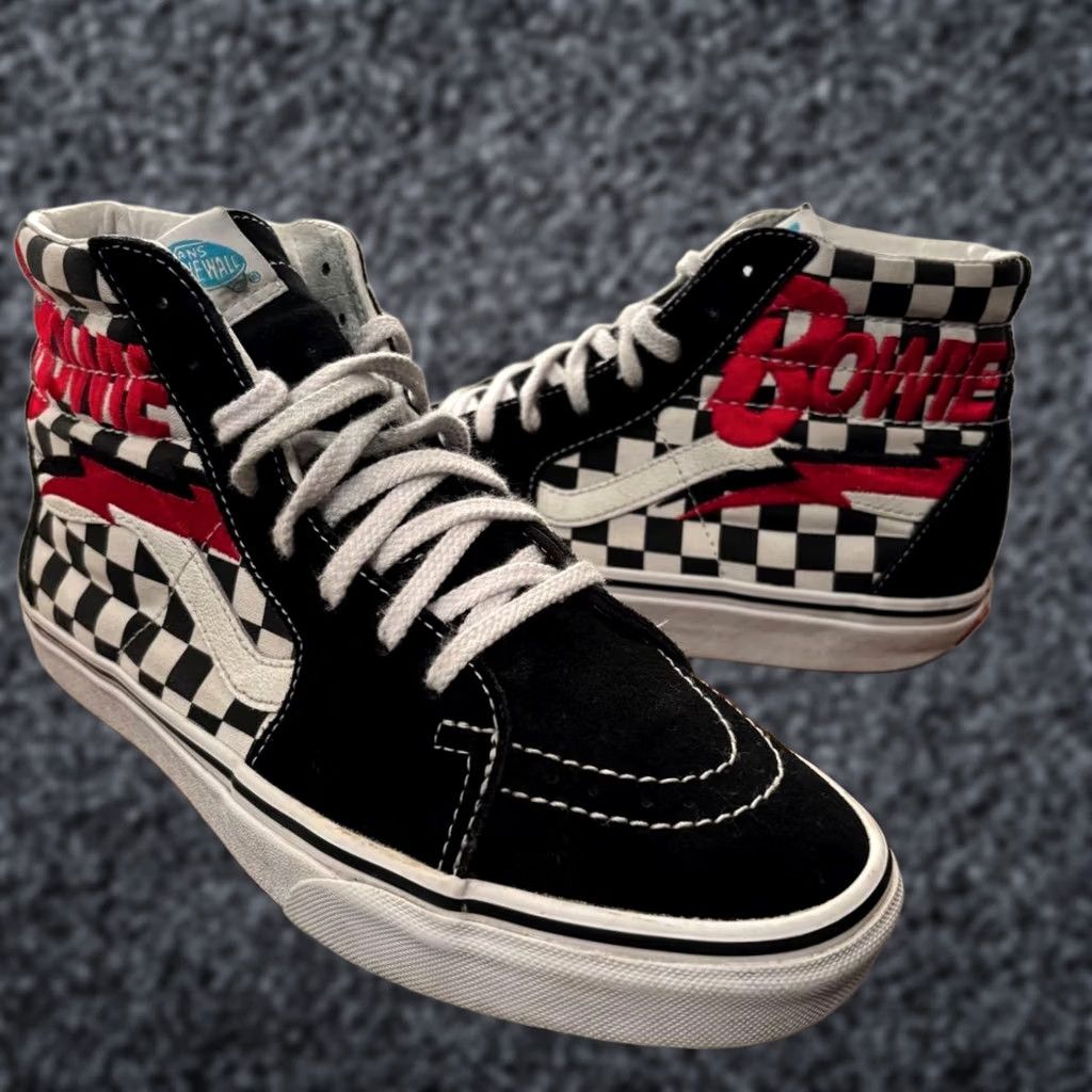 Vans Vans David Bowie Sk8-Hi Diamond Dogs Sneaker Men 8.5US LTD Collection Sneaker Size US 9 / EU 42 - 1 Thumbnail