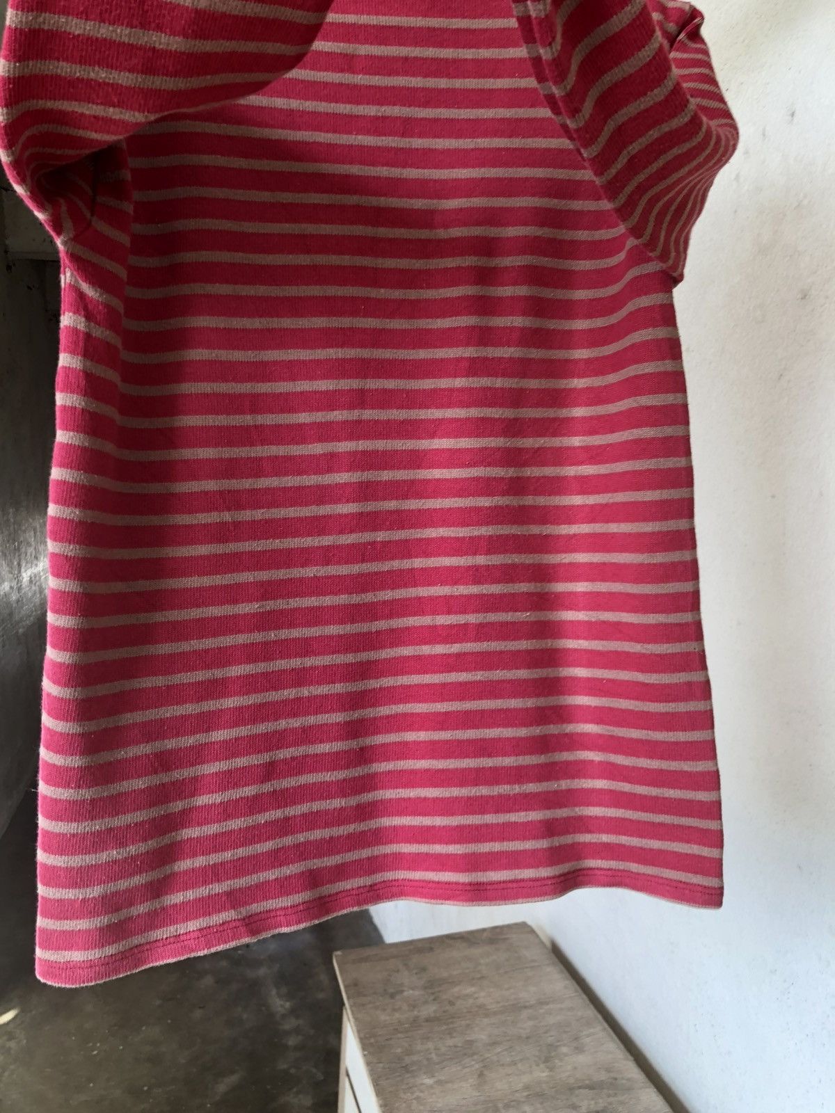 Saint James Vintage 90s Saint James Heavyweight Cotton Striped Breton Size US M / EU 48-50 / 2 - 9 Thumbnail