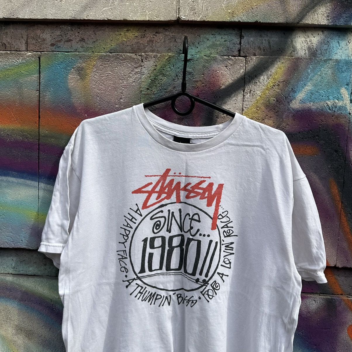 Stussy × Vintage Vintage 00’s Stussy Made in USA Tee Size US M / EU 48-50 / 2 - 2 Thumbnail