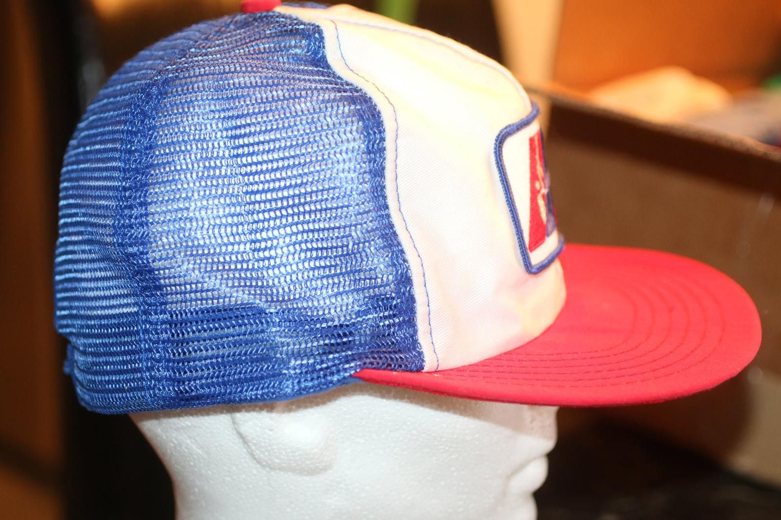 Rolex Vintage USA Trucker Hat Red White Blue – Patriotic Cap Size ONE SIZE - 7 Thumbnail