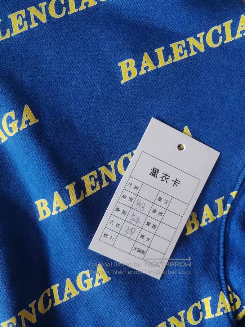 Balenciaga Balenciaga Embroidered Logo Sweatshirt Size US L / EU 52-54 / 3 - 5 Thumbnail